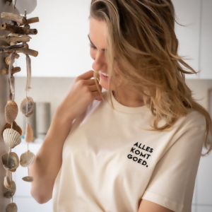 Biologische Katoenmix T-shirt – Licht & Casual | Unisex